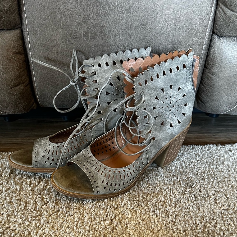 Block Heeled Sandals